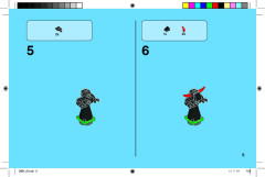 LEGO 3864 instructions page 5 – build guide