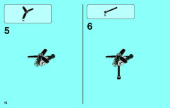 LEGO 3865 instructions page 10 – build guide