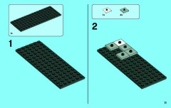 LEGO 3865 instructions page 11 – build guide