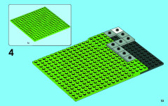 LEGO 3865 instructions page 13 – build guide