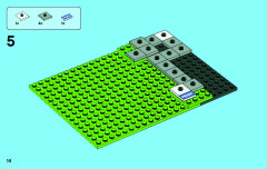 LEGO 3865 instructions page 14 – build guide