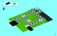 LEGO 3865 instructions page 17 – build guide