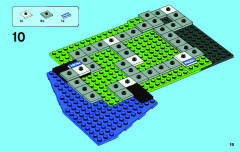 LEGO 3865 instructions page 19 – build guide