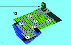 LEGO 3865 instructions page 24 – build guide