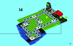 LEGO 3865 instructions page 27 – build guide