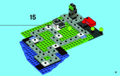LEGO 3865 instructions page 31 – build guide