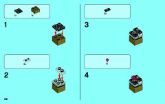 LEGO 3865 instructions page 32 – build guide