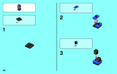 LEGO 3865 instructions page 34 – build guide
