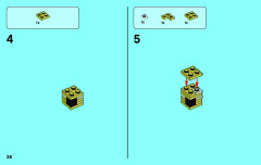 LEGO 3865 instructions page 38 – build guide