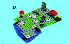 LEGO 3865 instructions page 40 – build guide