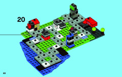 LEGO 3865 instructions page 46 – build guide