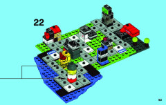 LEGO 3865 instructions page 53 – build guide