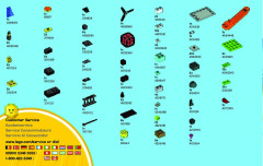 LEGO 3865 instructions page 58 – build guide