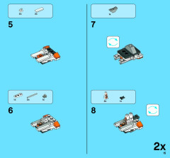 LEGO 3866 instructions page 15 – build guide