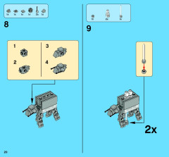 LEGO 3866 instructions page 20 – build guide