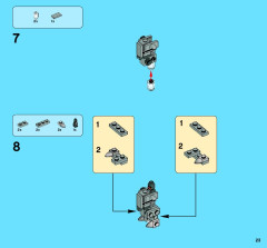 LEGO 3866 instructions page 23 – build guide