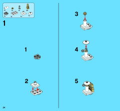 LEGO 3866 instructions page 24 – build guide