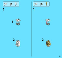 LEGO 3866 instructions page 25 – build guide