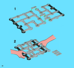 LEGO 3866 instructions page 30 – build guide