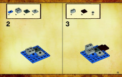 LEGO 3874 instructions page 15 – build guide