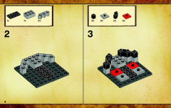 LEGO 3874 instructions page 4 – build guide