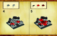 LEGO 3874 instructions page 5 – build guide