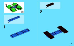 LEGO 3920 instructions page 11 – build guide