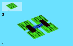 LEGO 3920 instructions page 12 – build guide