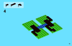 LEGO 3920 instructions page 13 – build guide