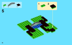LEGO 3920 instructions page 14 – build guide