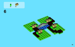 LEGO 3920 instructions page 15 – build guide