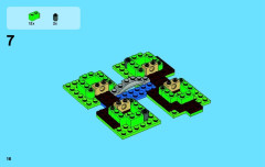 LEGO 3920 instructions page 16 – build guide