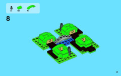 LEGO 3920 instructions page 17 – build guide