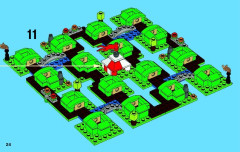 LEGO 3920 instructions page 24 – build guide