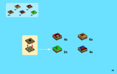 LEGO 3920 instructions page 25 – build guide