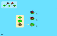 LEGO 3920 instructions page 26 – build guide