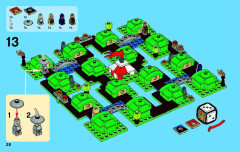 LEGO 3920 instructions page 28 – build guide