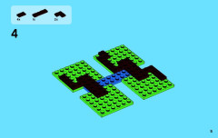 LEGO 3920 instructions page 5 – build guide