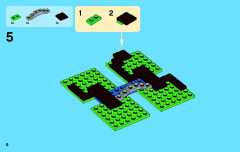 LEGO 3920 instructions page 6 – build guide