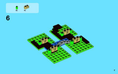 LEGO 3920 instructions page 7 – build guide