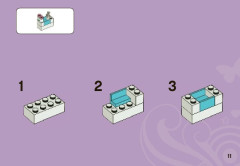 LEGO 3930 instructions page 11 – build guide