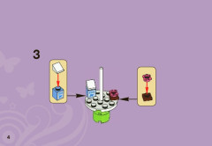 LEGO 3930 instructions page 4 – build guide