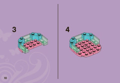 LEGO 3931 instructions page 10 – build guide