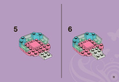 LEGO 3931 instructions page 11 – build guide