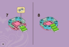 LEGO 3931 instructions page 12 – build guide