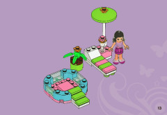 LEGO 3931 instructions page 13 – build guide