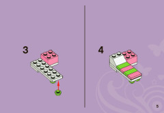 LEGO 3931 instructions page 5 – build guide