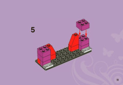 LEGO 3932 instructions page 11 – build guide