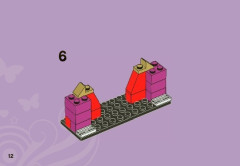 LEGO 3932 instructions page 12 – build guide
