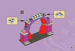 LEGO 3932 instructions page 17 – build guide